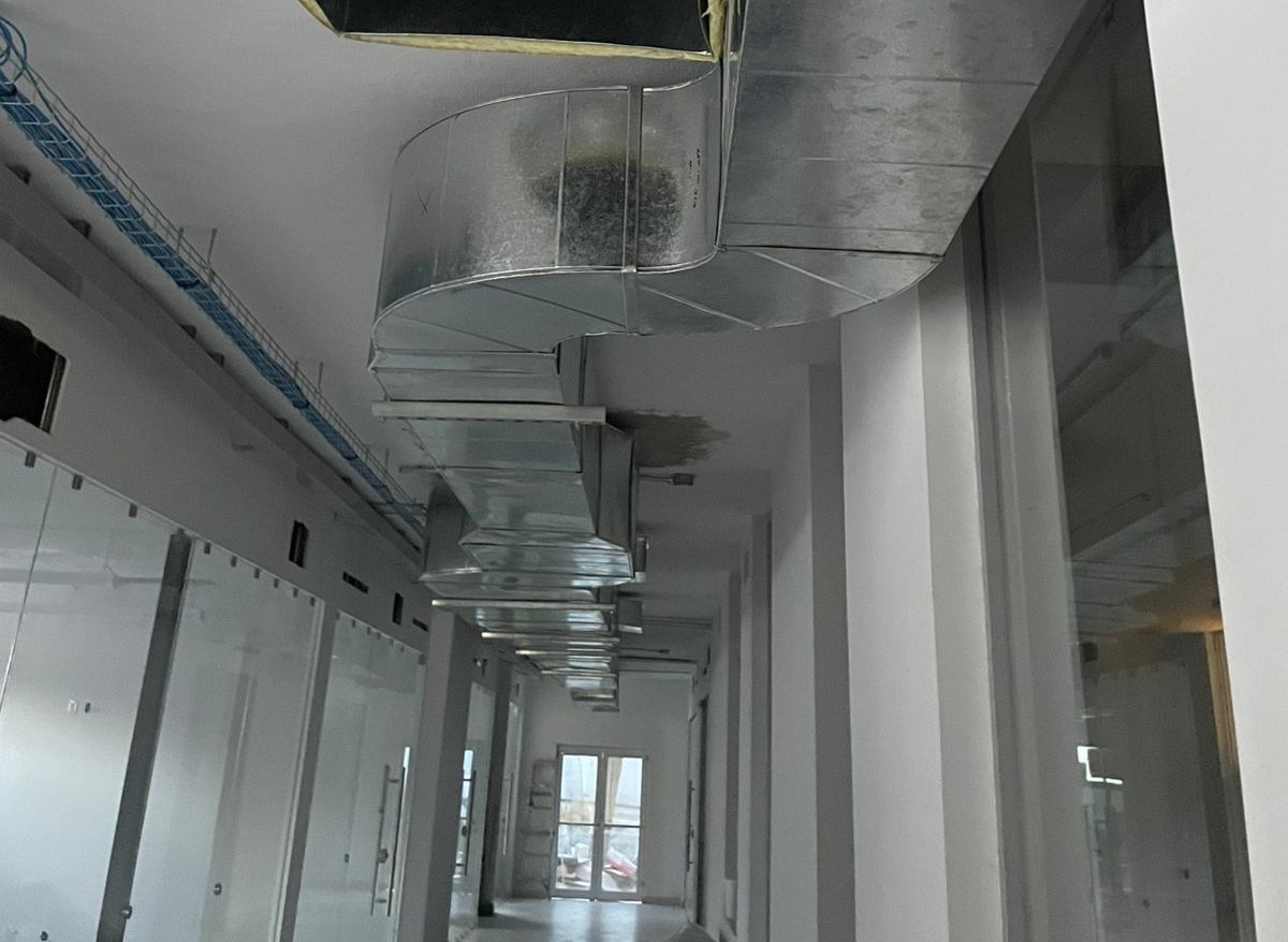 Instalación de ductos HVAC